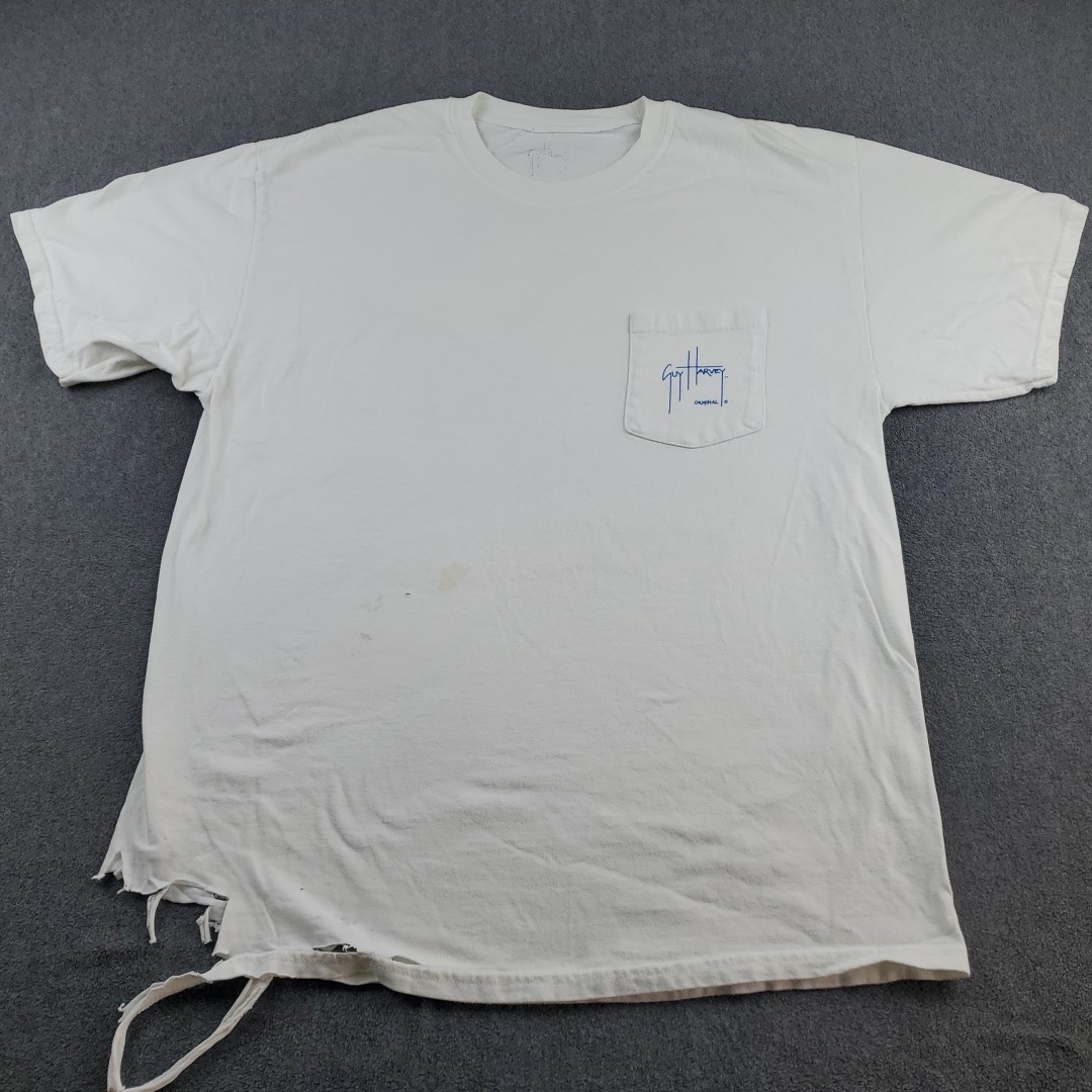Vintage Guy Harvey Bull Dolphin fish Shirt Size See Measurement 2004 gallery