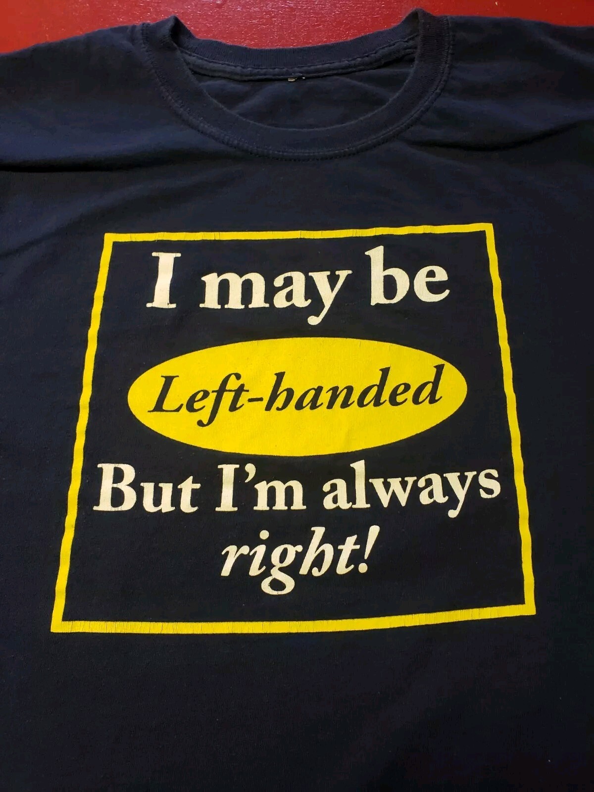 Left-Handed T-Shirt Lefties Blue gallery