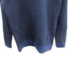 Men’s Wool-Nylon Parka Knit Pullover M Navy/Black Excellent Condition