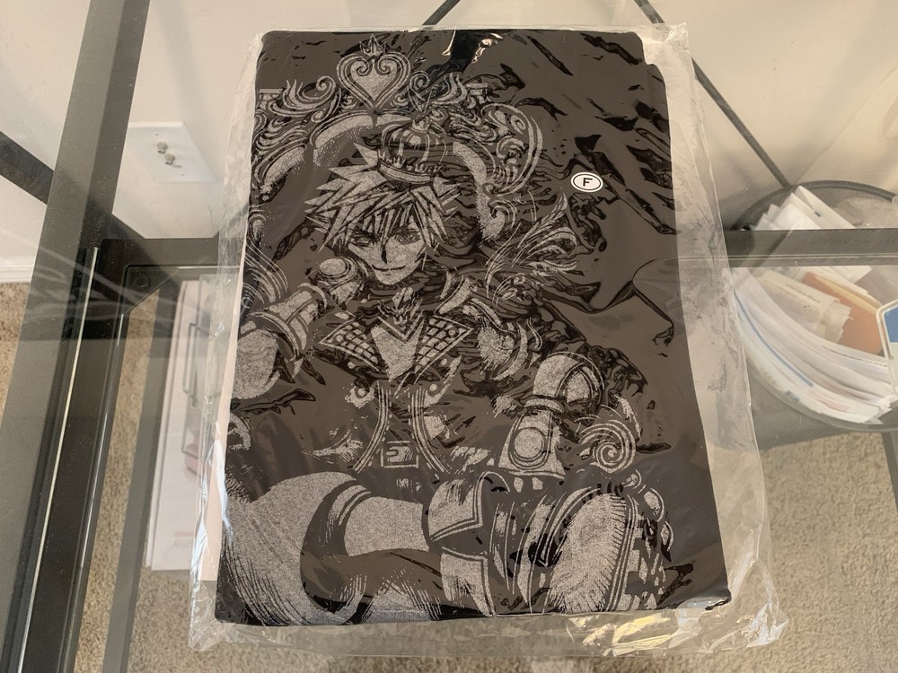 SQUARE ENIX CAFE KINGDOM HEARTS III Sora Crown T-Shirt – RARE / JP ONLY