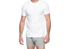 Hanes Men’s 6 Pack Tagless White T -Shirts Size X-Large New