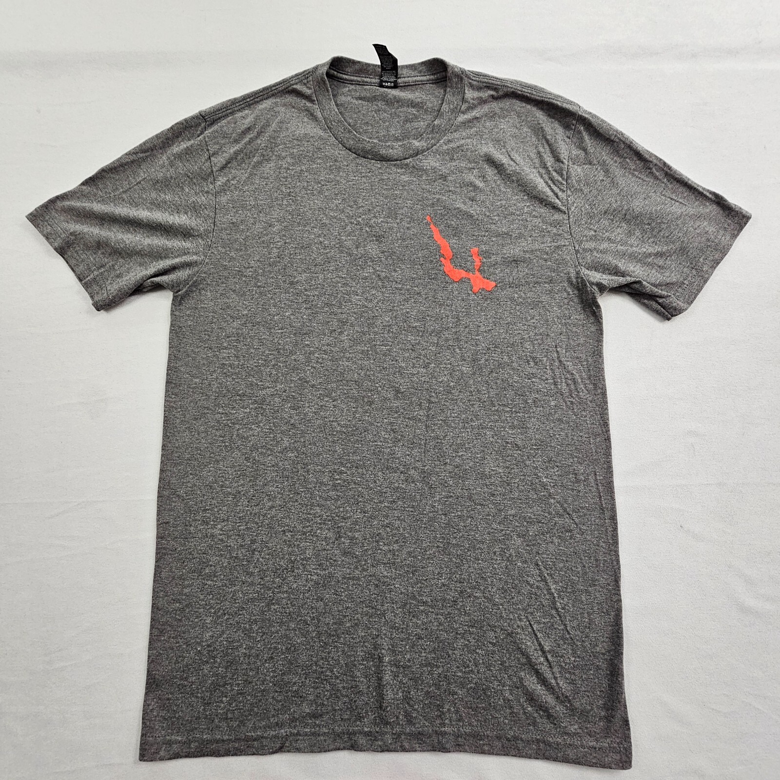 Walloon Lake MI USA District Gray Short Sleeve Tri-Blend T-Shirt Men's S gallery