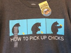 New! The Duck Company Expedition Medium Graphic T Shirt “How to Pick Up Chicks”