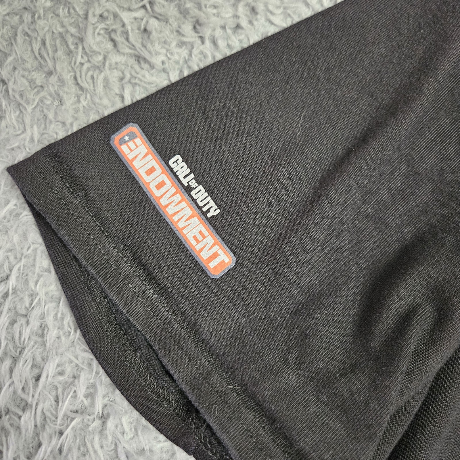 THRUDARK T Shirt X Call of Duty Endowment Men Large Heavy Black Vented Pits gallery