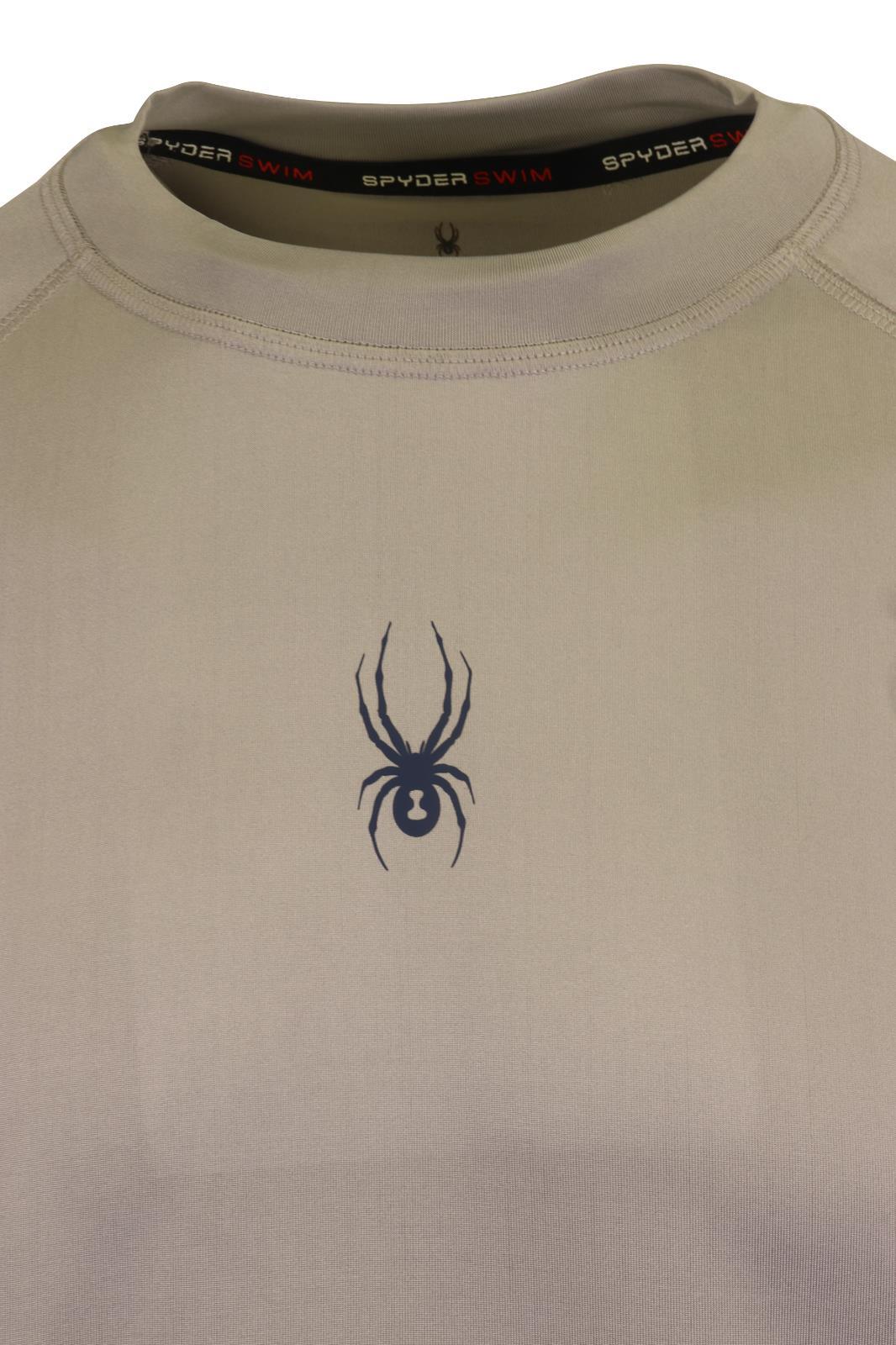 Spyder Men's T-Shirt Grey UPF30+ Rash Guard L/S (S01E) gallery