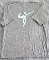 Treadaway Training Bella Canvas T Shirt Size 3XL Grey Poly Cotton Soft Blend
