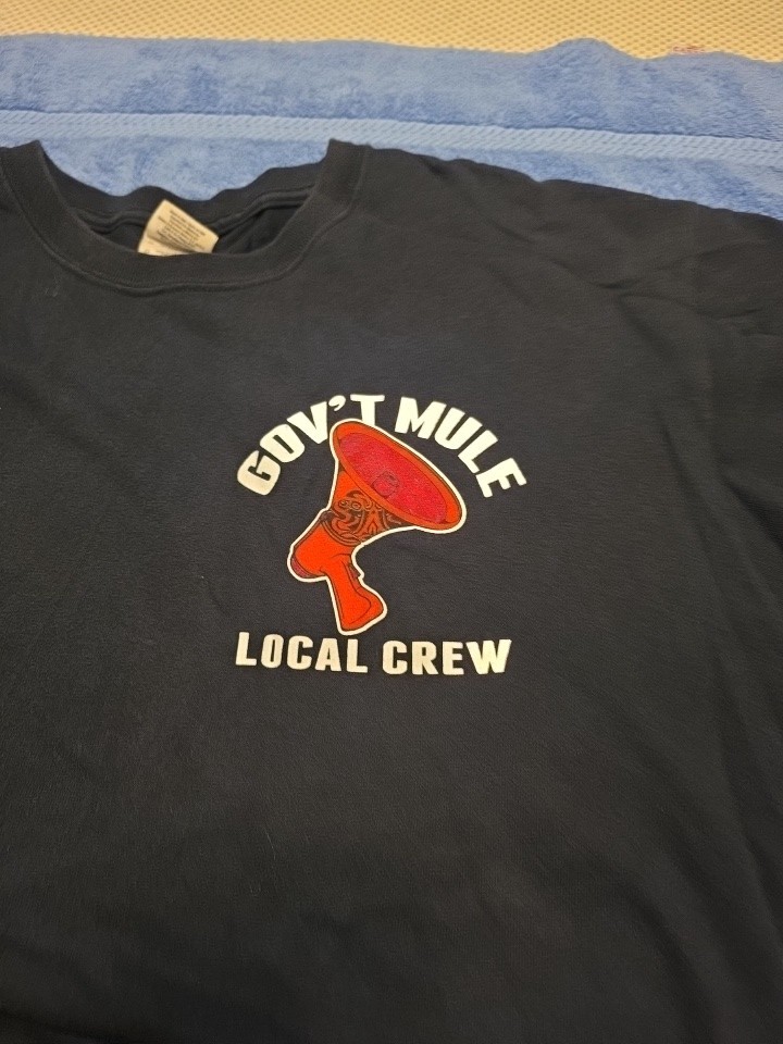 Gov't Mule Band T-Shirt Men L Black Excellent Rock Tee gallery