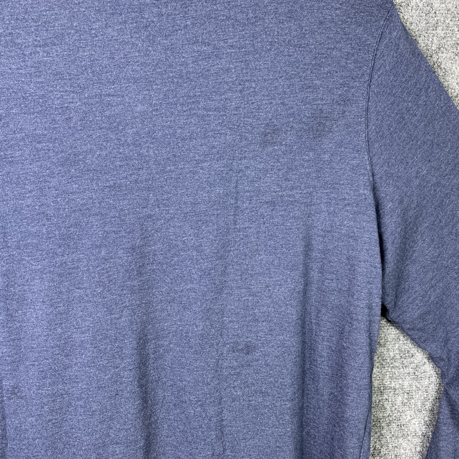 Croft & Barrow Easy Care Henley Long Sleeve Knit Top Men XXL Blue gallery