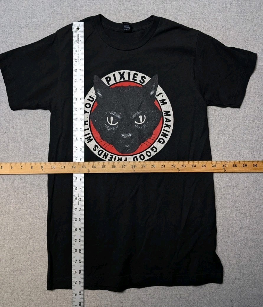 Pixies "I'm Making Good Friends With You" Concert Shirt 2019 Size M gallery