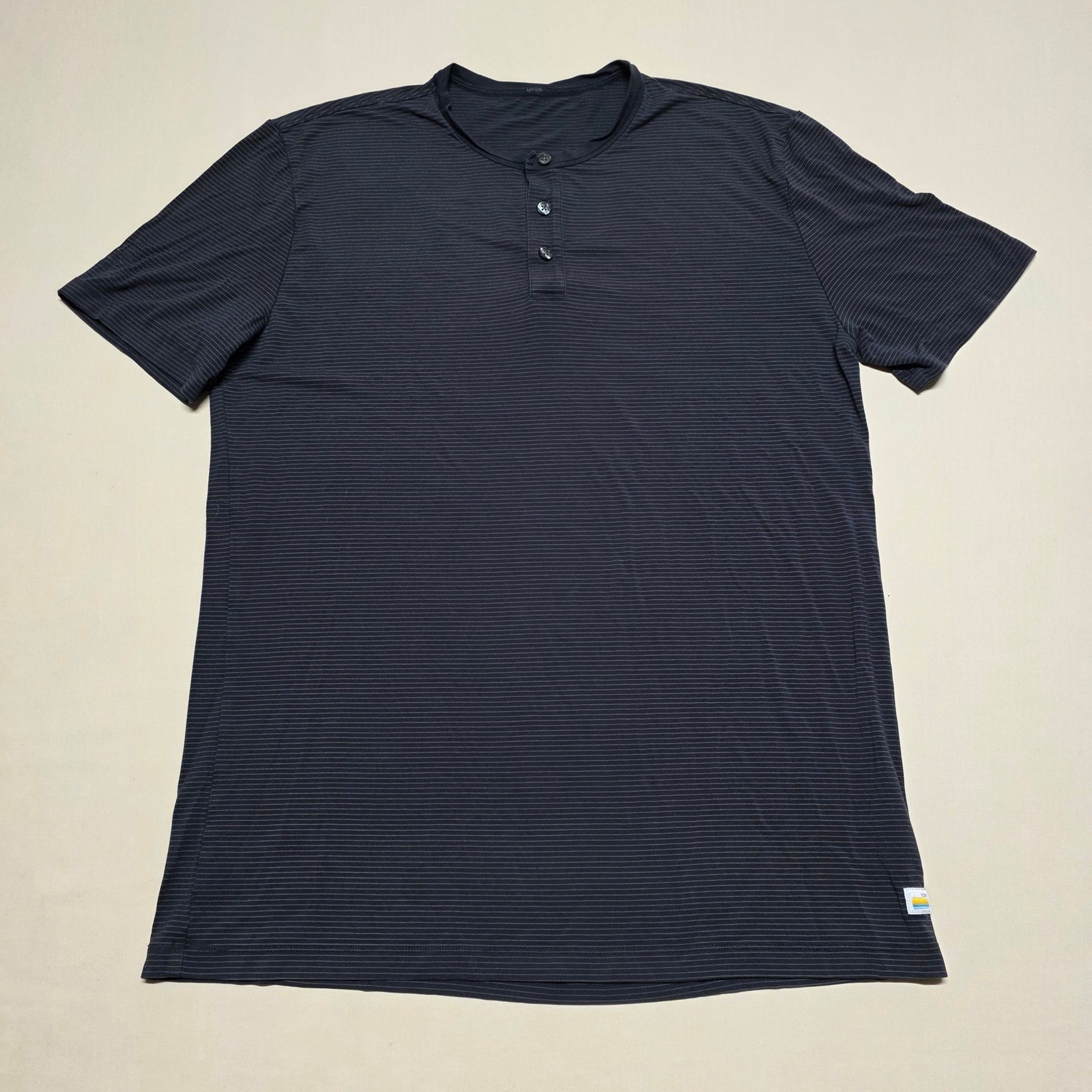 Vuori T-Shirt Men Striped Pullover Stretch NO Size/Check Measurements/Fit Medium gallery