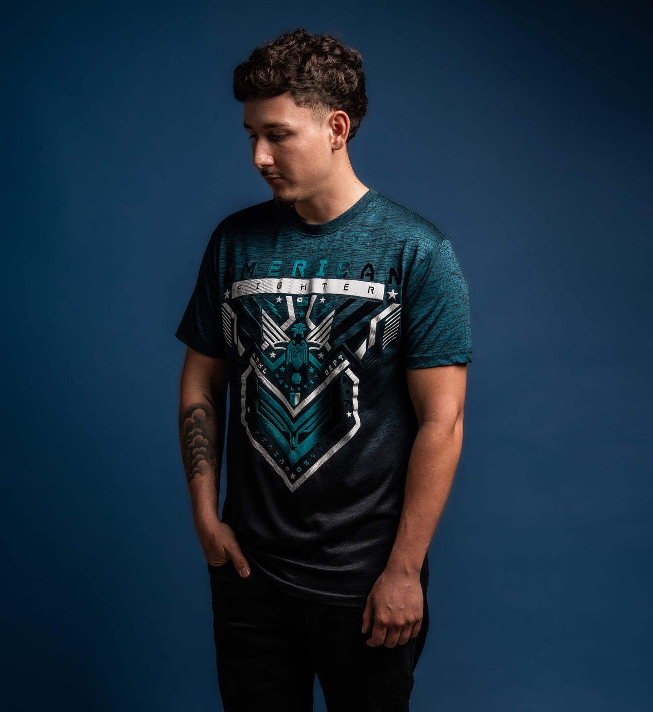 American Fighter Men's T-shirt Sawgrass gallery
