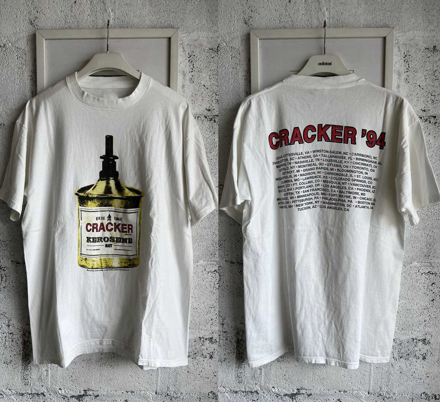 1994 Cracker Band Kerosene Promo Tour Rock T-shirt S to 5XL NZ934 gallery
