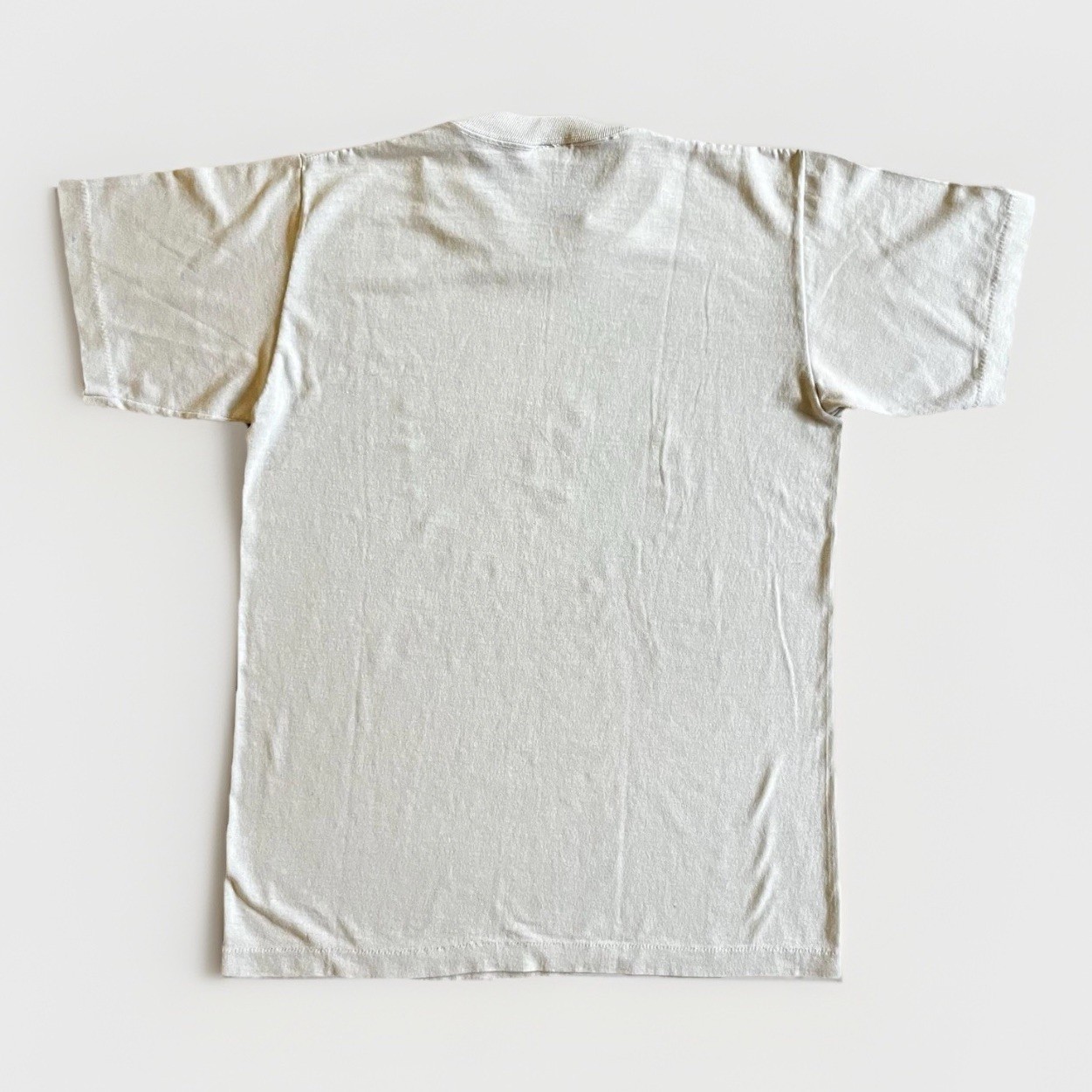 Vintage Wayne Russell Track Meet Shirt Mens Small White Runner Sportswear 80s gallery