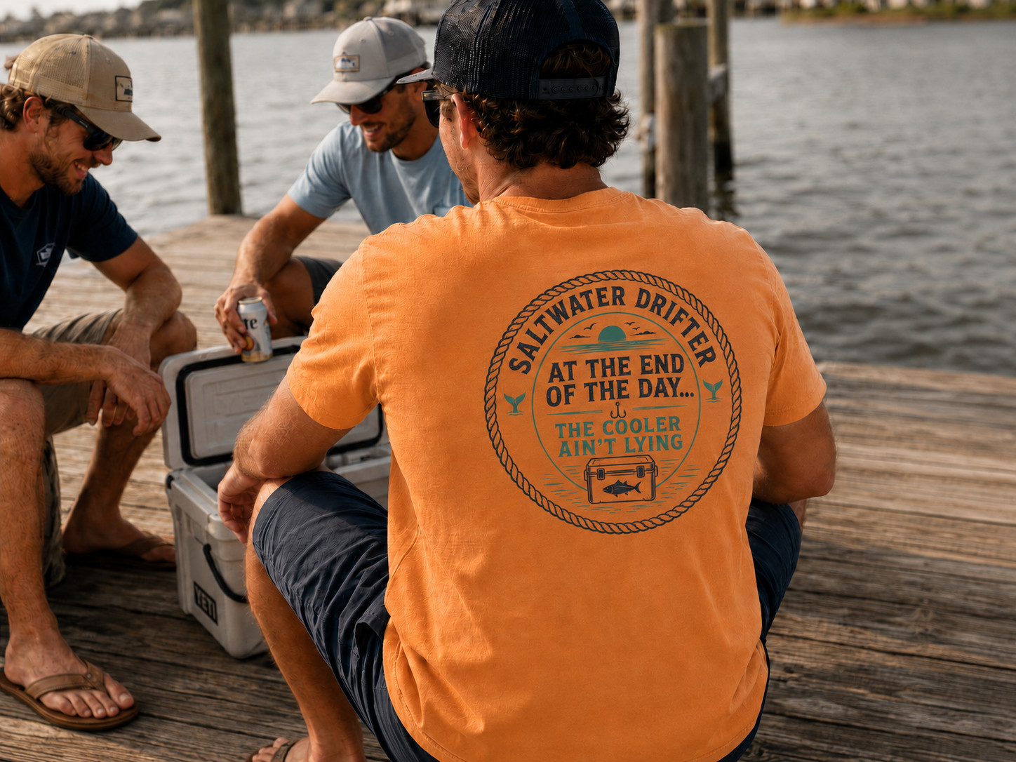 Fun vacation saltwater drifter t-shirt Key west Caribbean Hobo Sea Fishing fish gallery