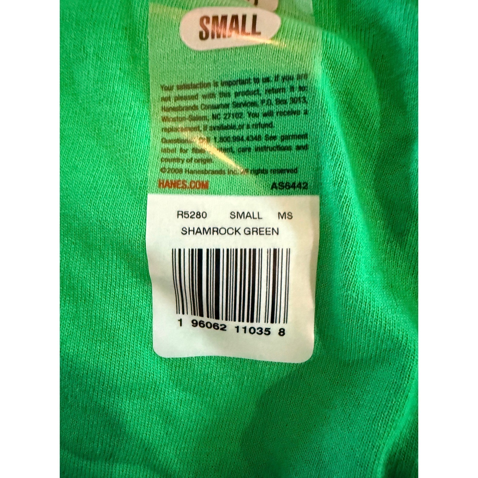 Hanes R5280 Mens ComfortSoft T-Shirt Short Sleeve Crew Neck Green Small 4 pack gallery