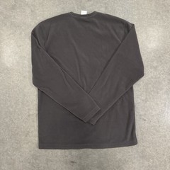 The North Face Mens Medium Long Sleeve Charcoal Gray Fleece Crewneck Pullover