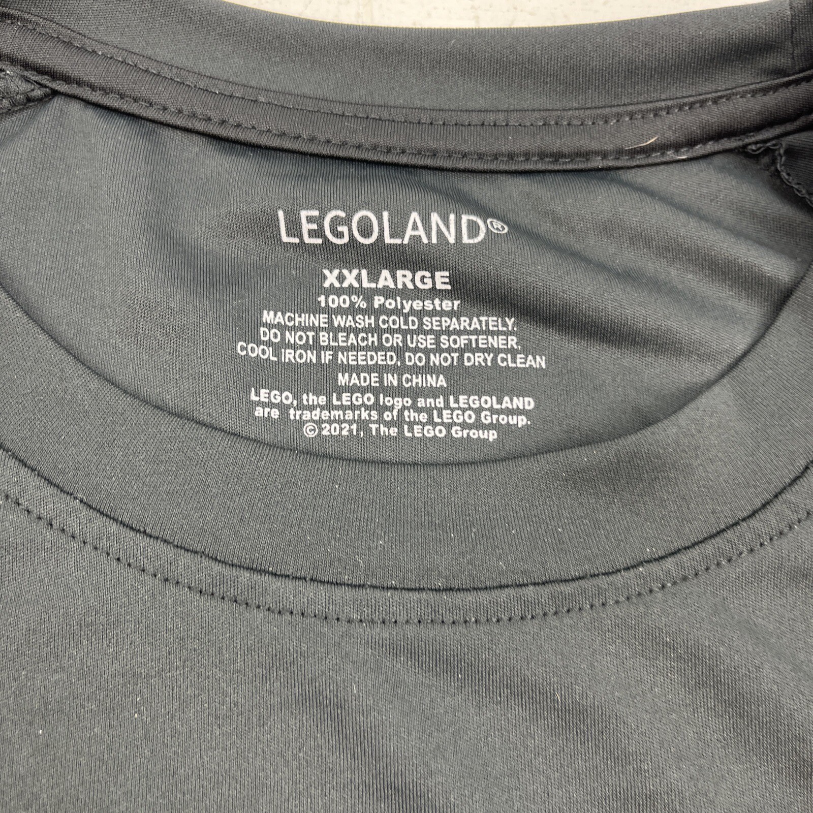 Legoland Florida Resort, Long Sleeve XXL, 100% Polyester. Slight Damage To Cuff. gallery
