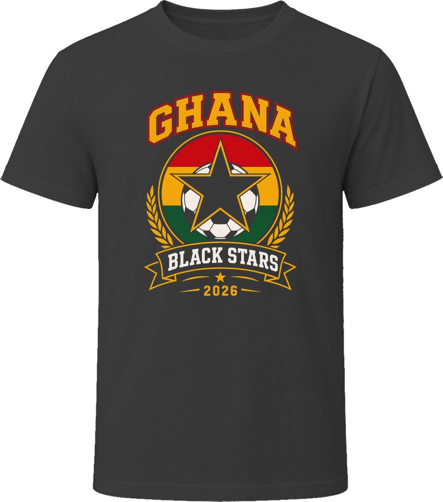 Ghana Soccer Pride 2026 T Shirt