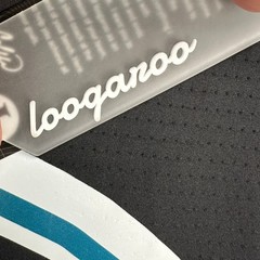 Loogaroo Men Seamfinity Tee Large Black Graphic Short Sleeve Tee Nylon Blend NEW