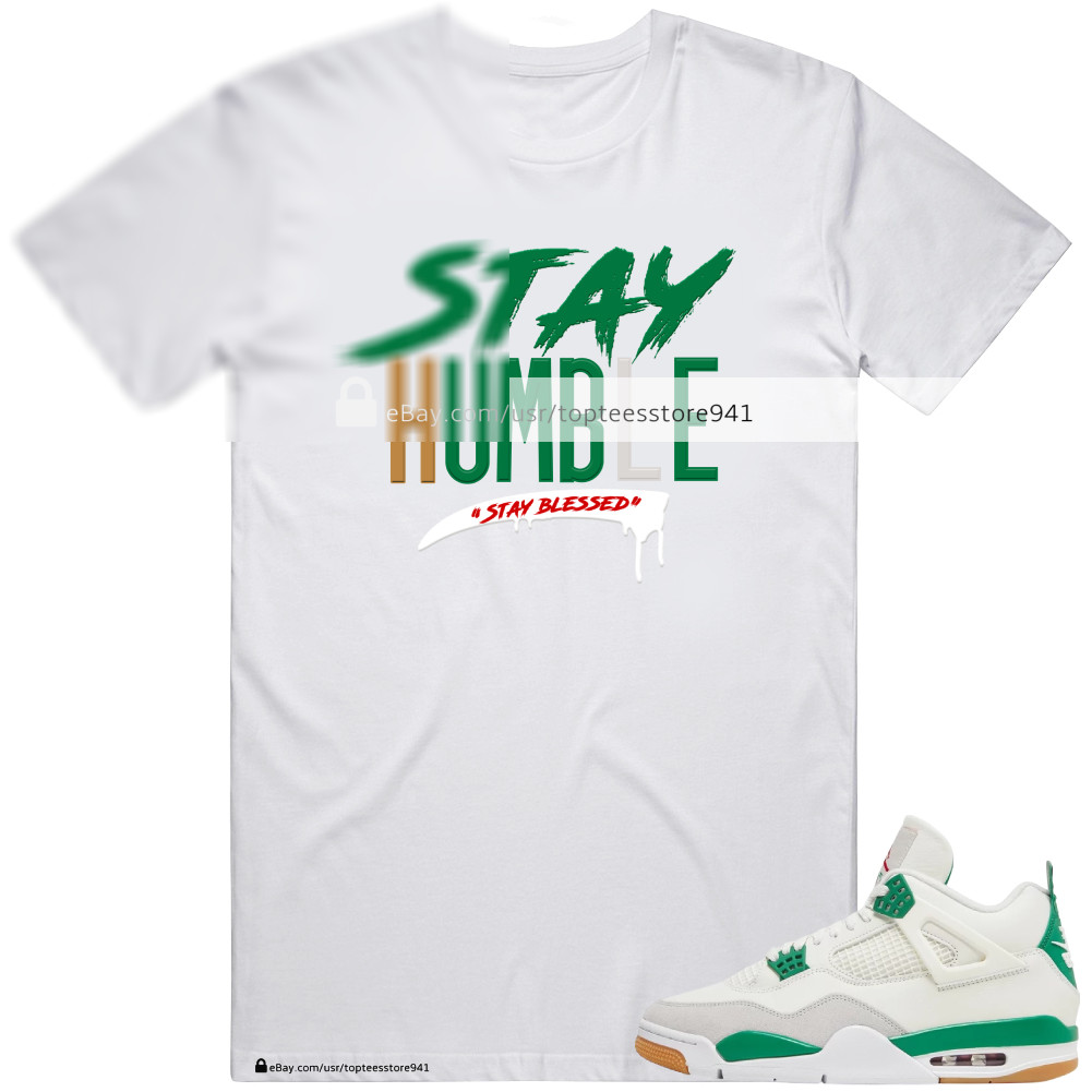 White T-Shirt To Match Air Jordan 1 Low SE Lava Glow gallery