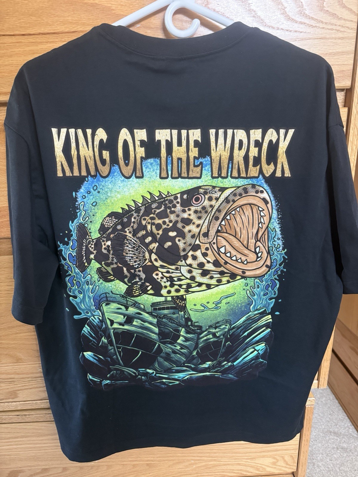 King of the Wreck Goliath Grouper Heavy Weight T gallery