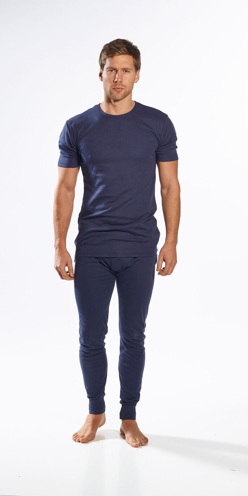 Portwest Thermal T-Shirt Short Sleeve Baselayers Cotton T-Shirt B120 gallery