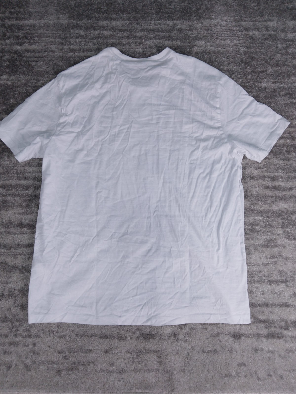 Calvin Klein Shirt Men's White XL Crew Neck Short Sleeve Dress Tee gallery