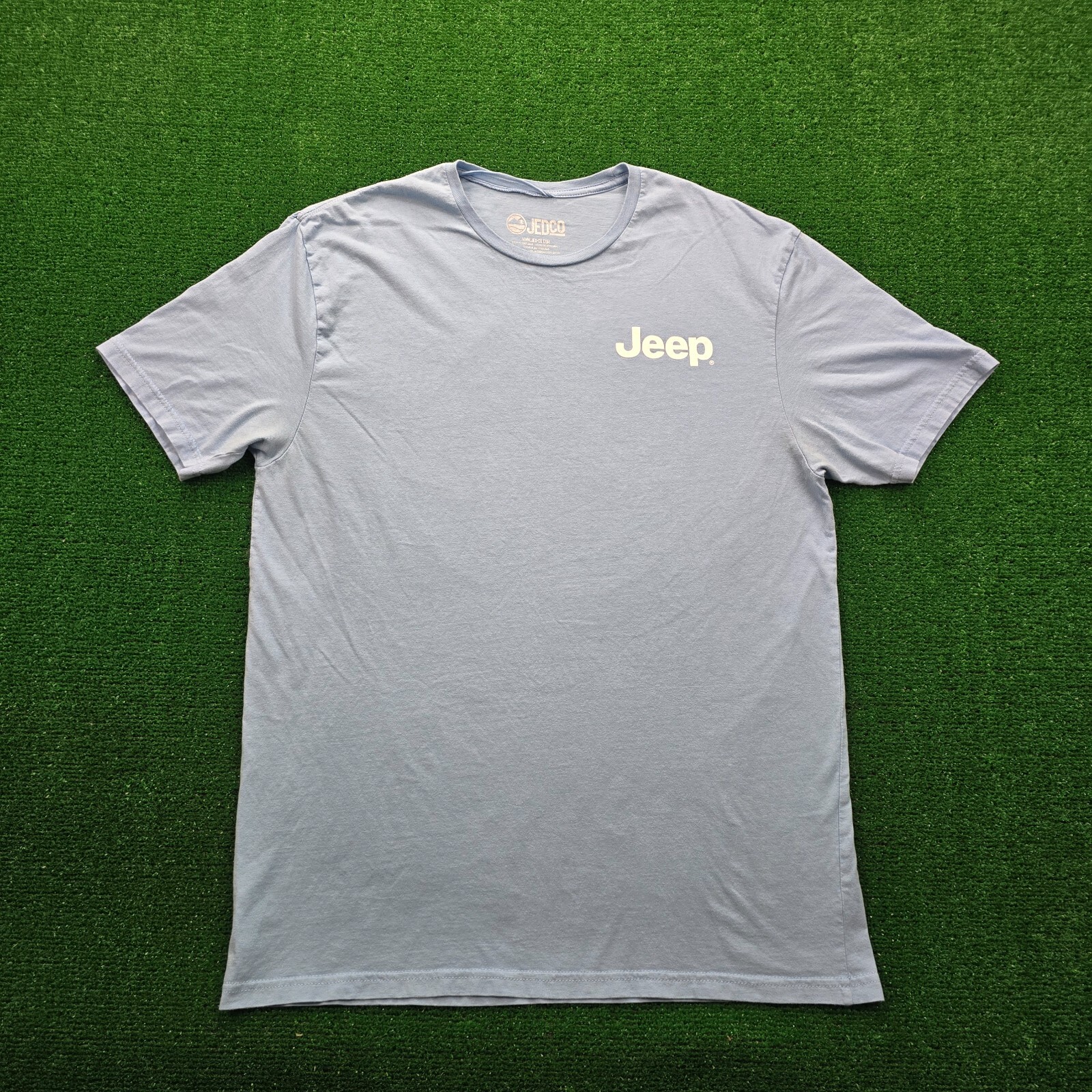 Jeep Tshirt Mens XL Blue Short Sleeve Gladiator Labrador Dog Graphic Outdoor gallery