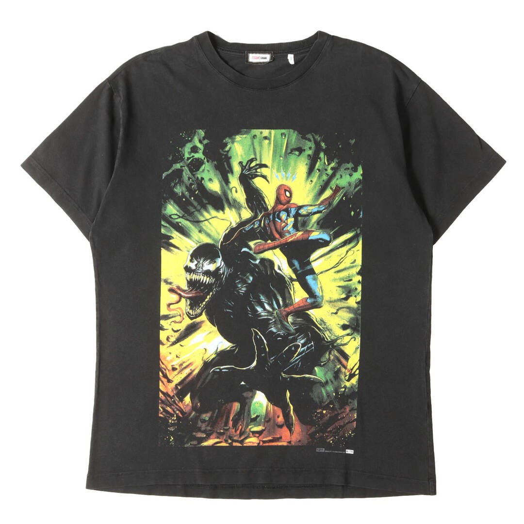 KITH NYC KISS New York City T-Shirt Black Size: M | 22SS MARVEL Used BEEG-0