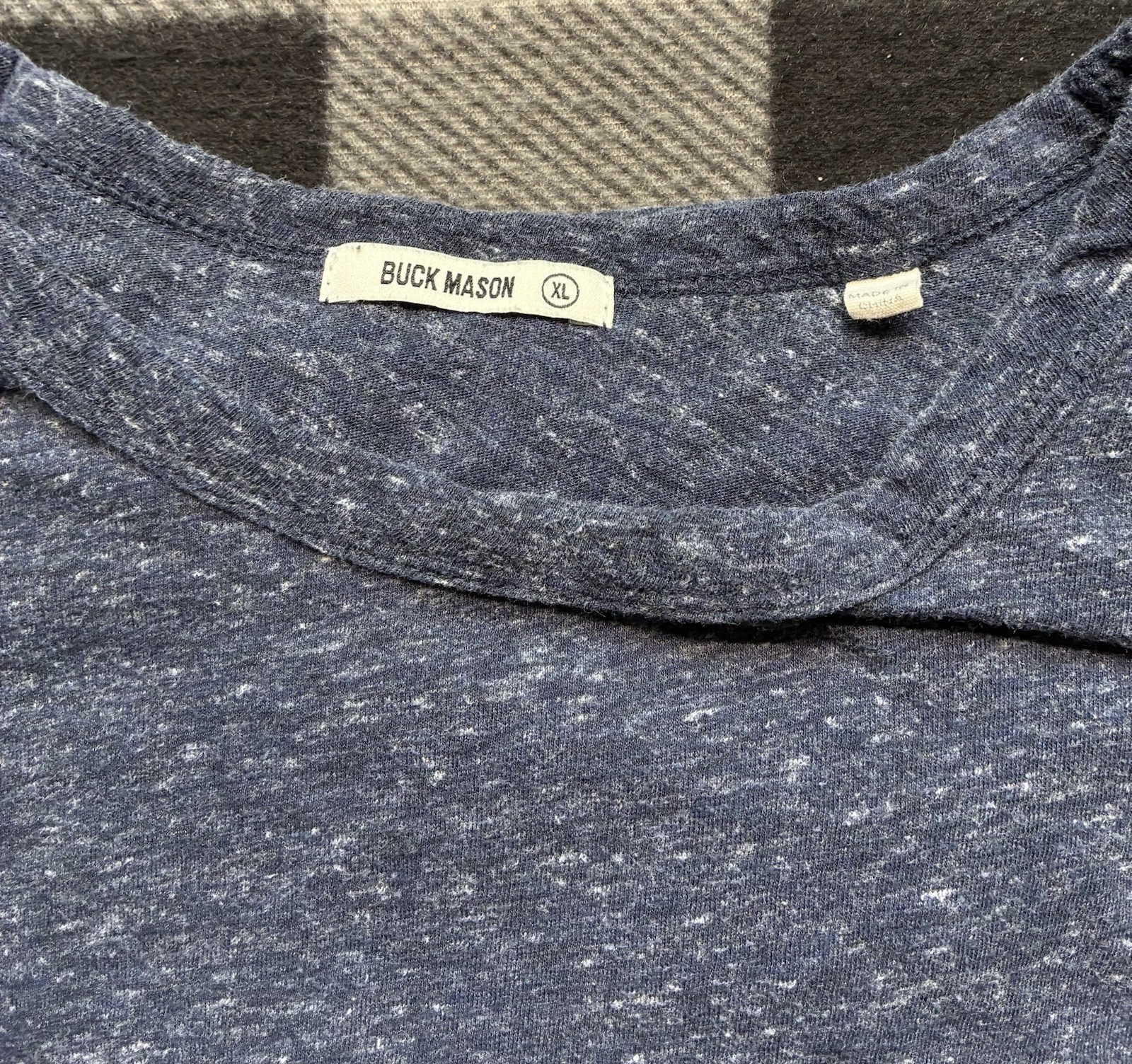 Buck Mason Shirt Mens XL Signature Slub Classic Tee Crewneck Straight Hem gallery