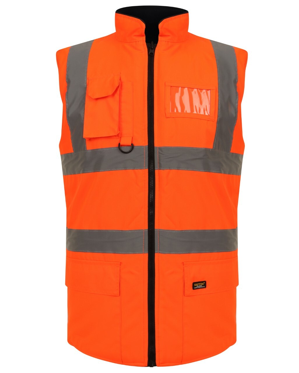 PADDED HIGH VISIBILITY REVERSIBLE BODY WARMER gallery