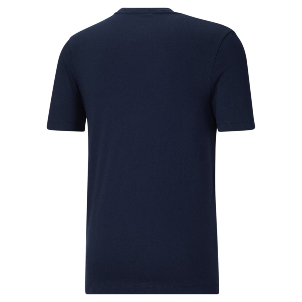 PUMA Essentials Crew Neck Short Sleeve T-Shirt Mens Blue Casual Tops 67746306 gallery