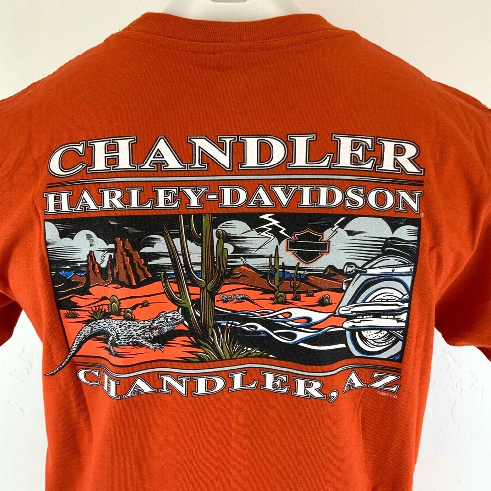 Harley Davidson~2004~H-D Chandler, AZ Arizona~Men’s M T-Shirt w/ Pocket NWT!