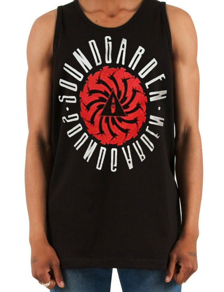 SOUND GARDEN PUNK ROCK Band Black Tank Top