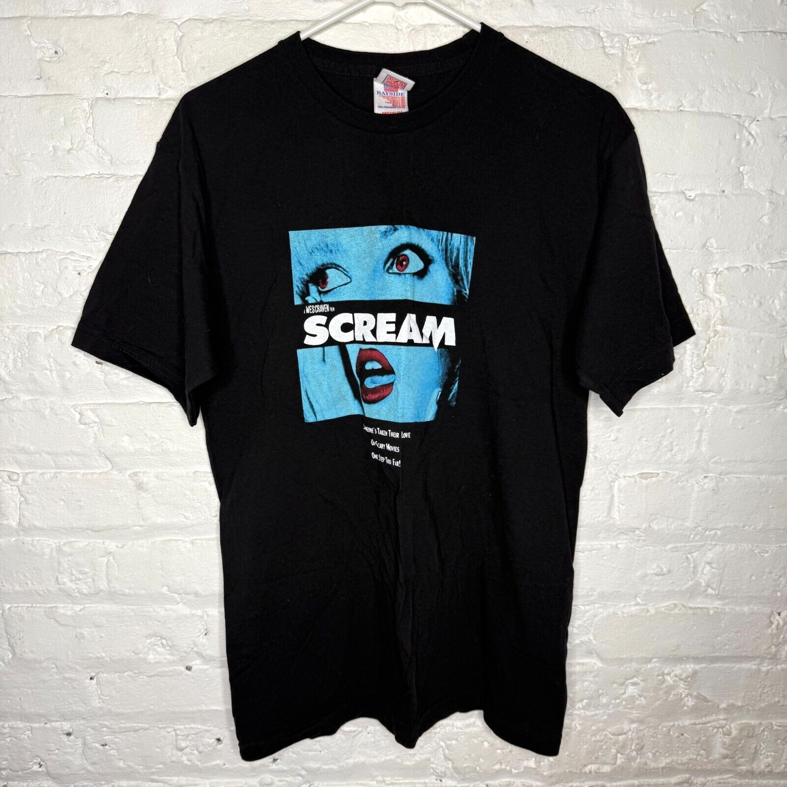 Scream Movie Drew Berrymore Promo Horror Movie Tee Tshirt Size Medium gallery