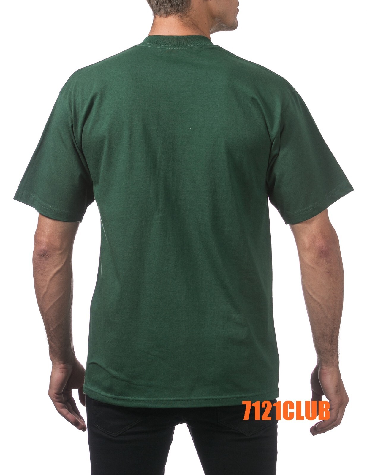 6 PACK PRO CLUB MEN'S T SHIRTS PROCLUB HEAVYWEIGHT SHORT SLEEVE BIG & TALL S-7XL gallery