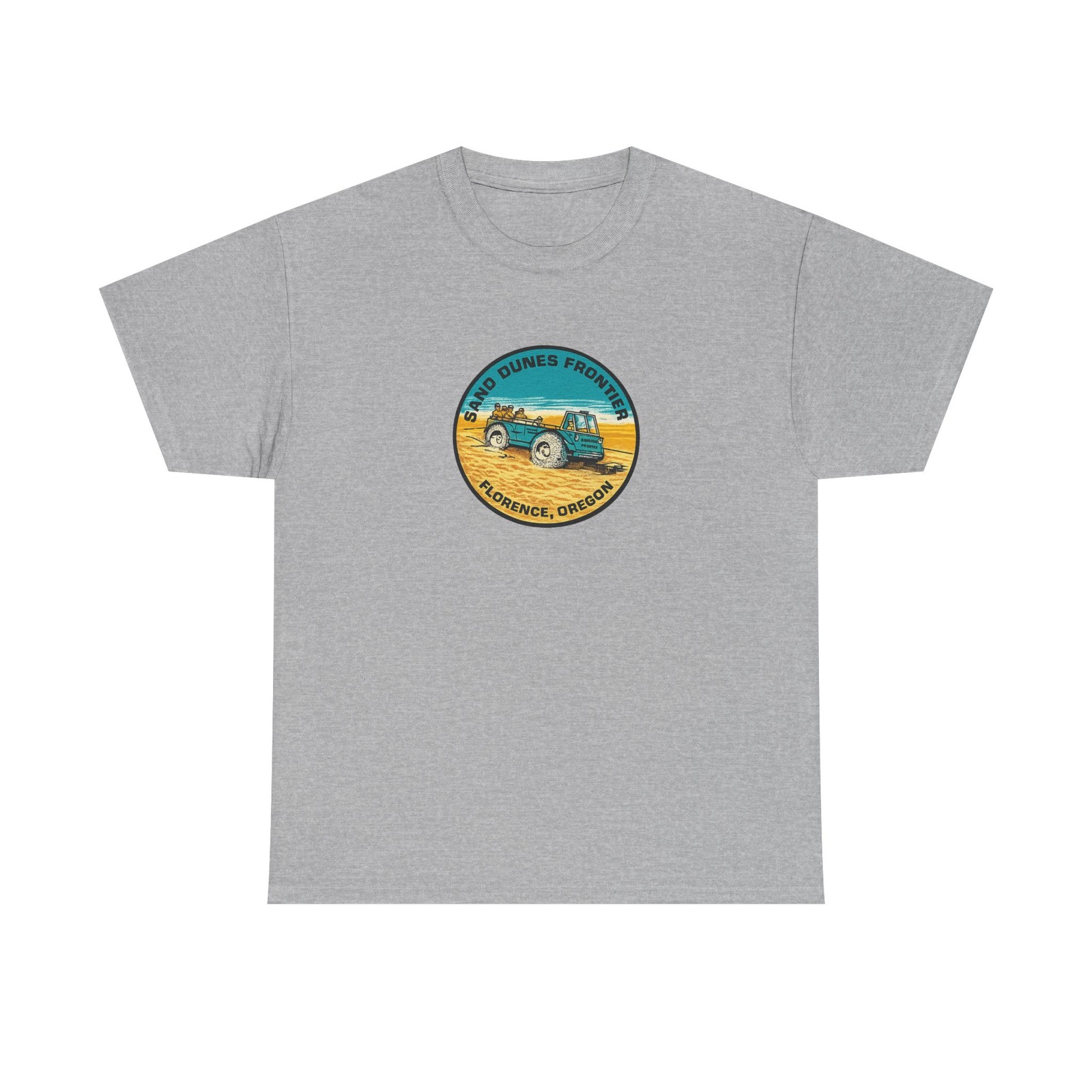Vintage Sand Dunes Florence Oregon Tee Off Road Overlanding Water Decal T-Shirt