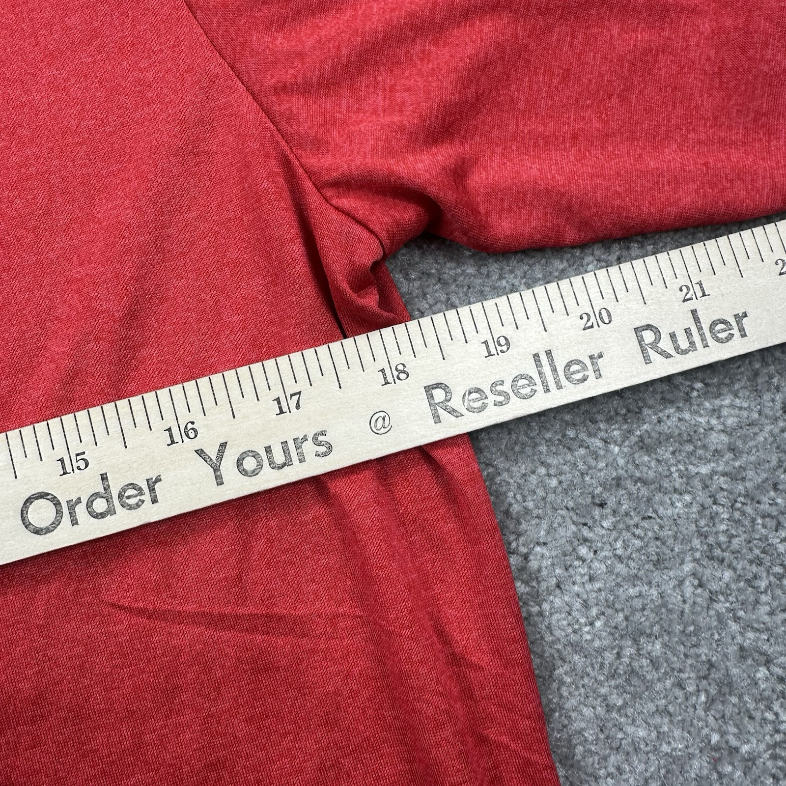 Sport Tek Adult T Shirt Size Small Red Short sleeves Crew Neck gallery