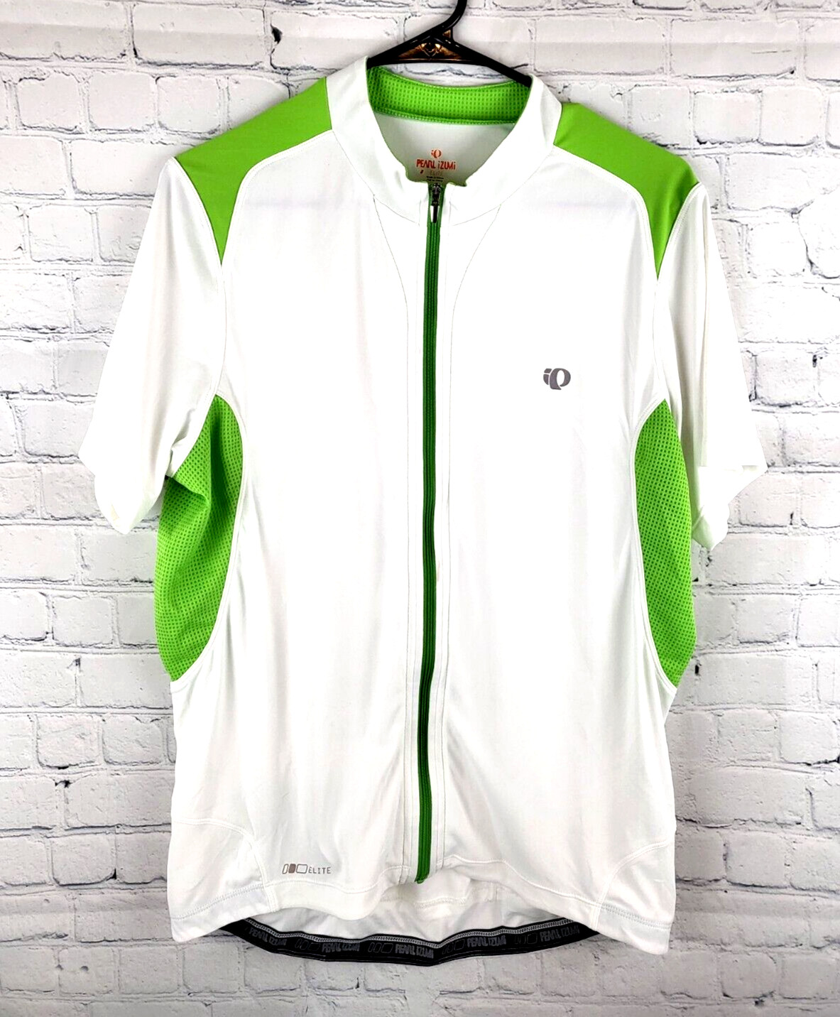 Pearl Izumi Cycling Jersey Pearl Izumi Biking Mens X Large Green White gallery