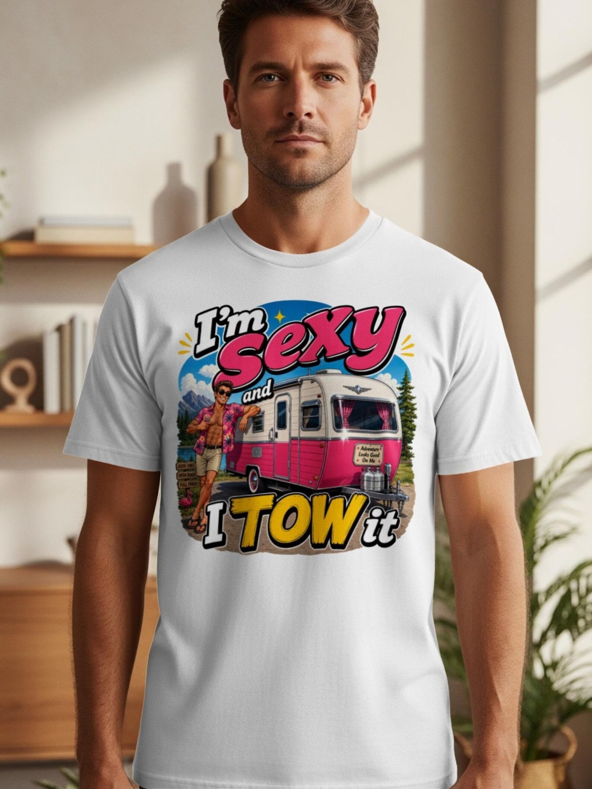 Funny RV Shirt, Camping Tee, Road Trip Adventure Top T-Shirt gallery