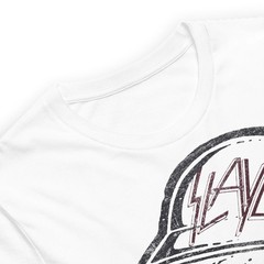 Slayer Stamped Skull Officially Licensed Mens T Shirt Black