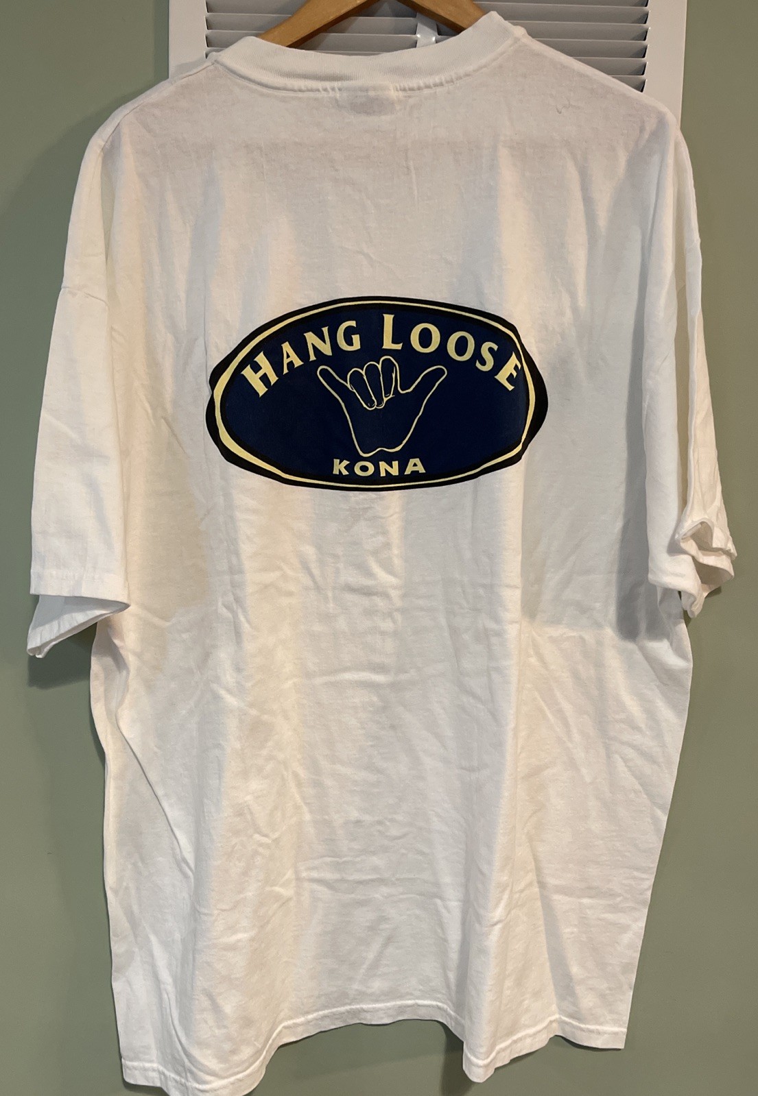 Vintage Hang Loose Kona Hawaii Surf Shirt Size 2XL 90s 00s gallery
