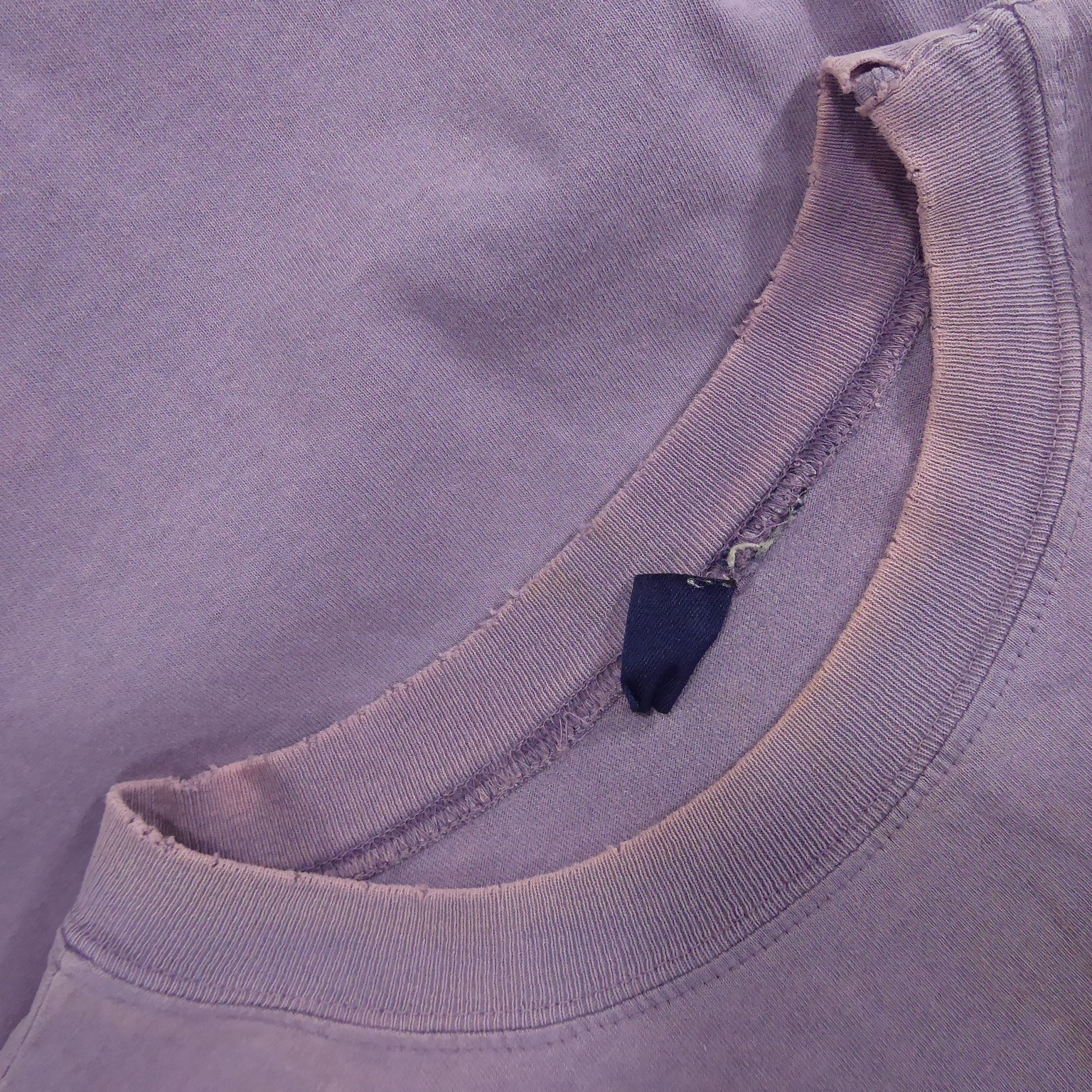Vintage 80s 90s Mens BUM Equipment Oversized T-Shirt Periwinkle Blue Purple L XL gallery