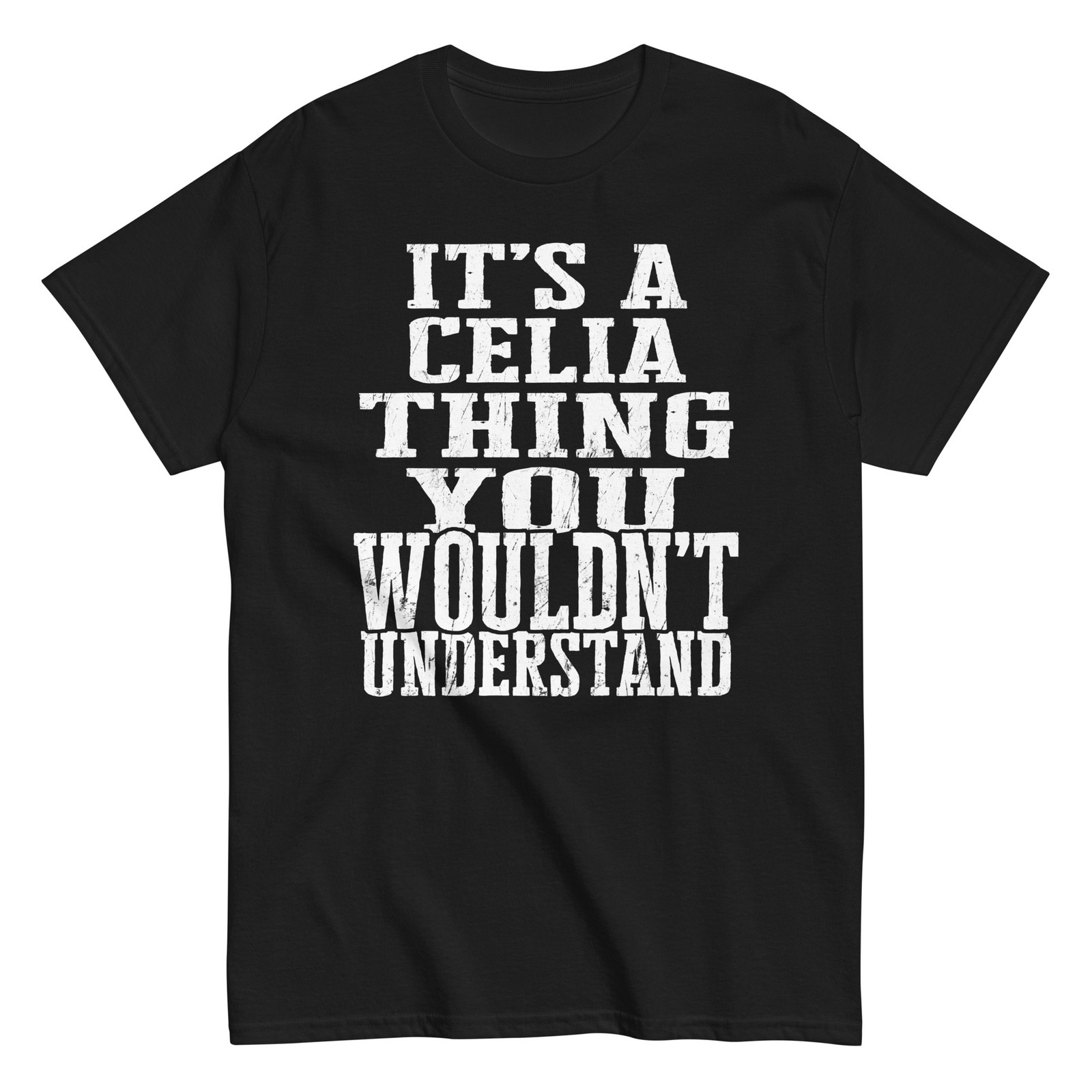 Its a Celia Thing Family Reunion First Last Squad Name T Shirt