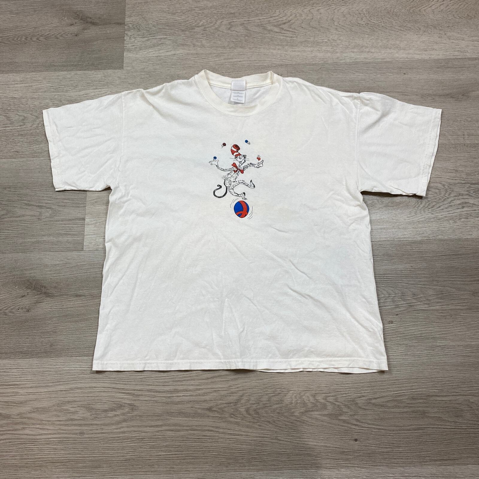 Vintage Grateful Dead Cat in the Hat A Band Beyond Description T Shirt Men's XL gallery