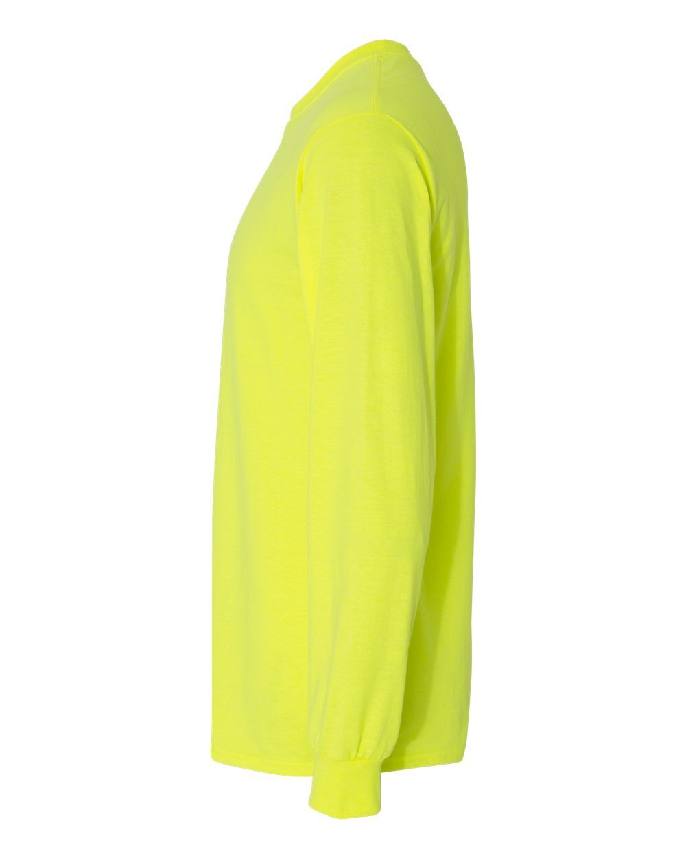 High Visibility Work Safety Green Long Sleeve Shirts Gildan 6 Pack Hi Vis Work gallery