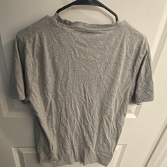 Denim & Flower Men Gray Rainbow “Be Yourself” Graphic Print Crew Neck Tee M