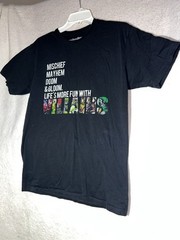 Marvel Comics Mens Large T-Shirt – Mischief Mayhem Doom Gloom Villains