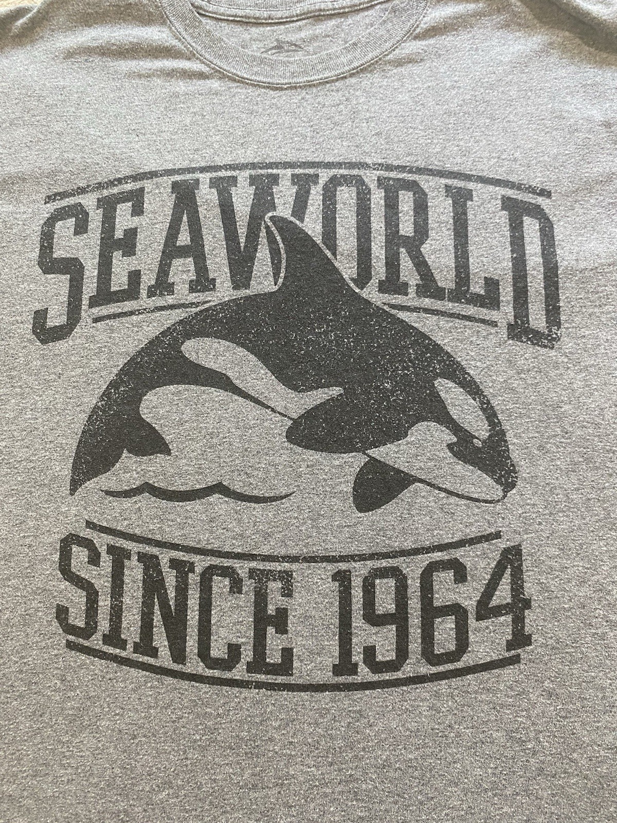 Sea World Since 1964 Officially Licensed T-shirt San Diego Gray gallery