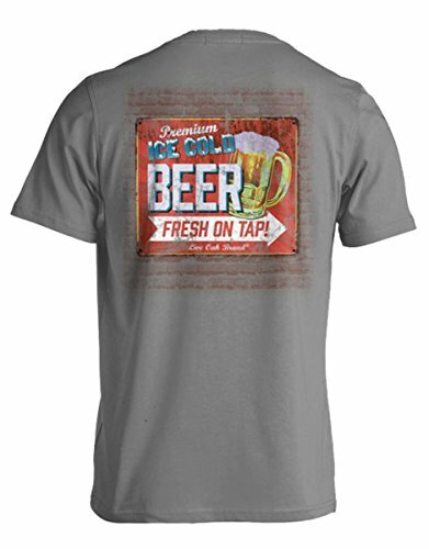 Live Oak Brand Mens Premium Ice Cold Beer On Tap Short Sleeve gallery
